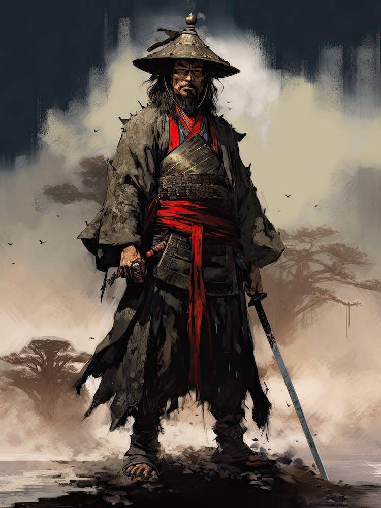 Samurai Katchu Shi Illustration 2