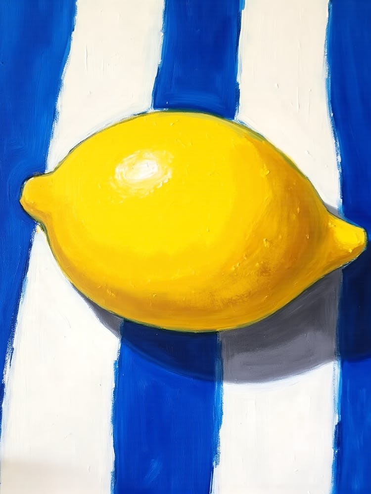 Lemon On The Beach