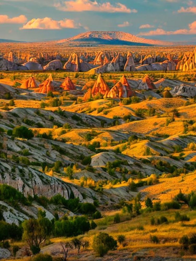Göreme Nationalpark Türkei Vintage-Poster