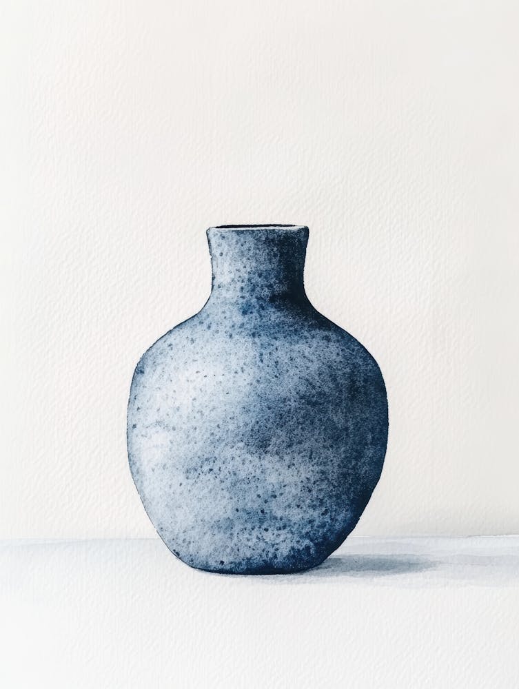 Blue Vase 4