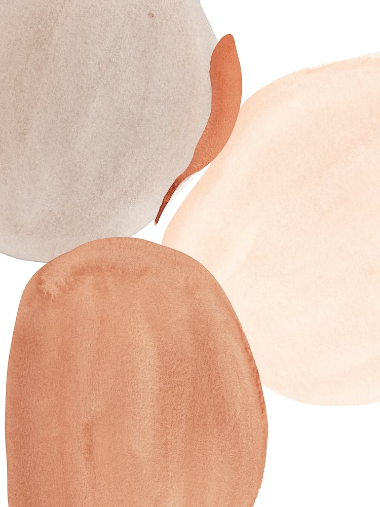 Blush Watercolor Abstract