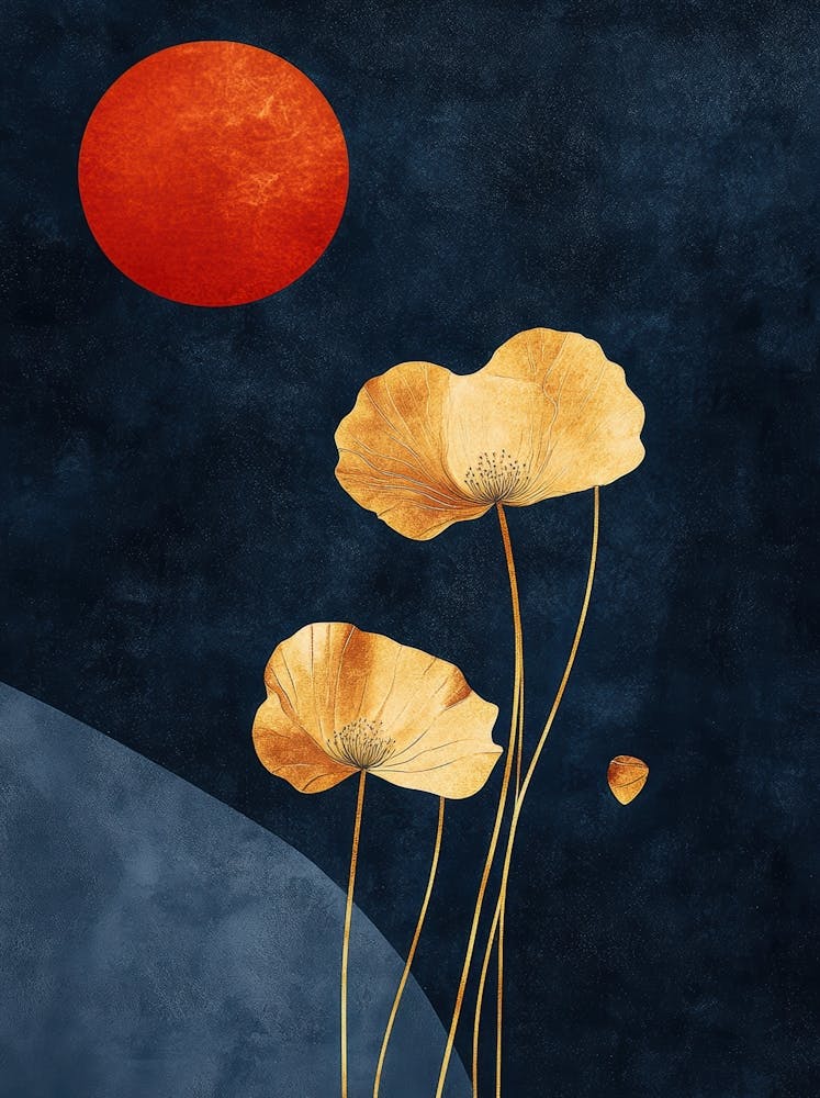 Mohnblumen Leinwanddruck 11