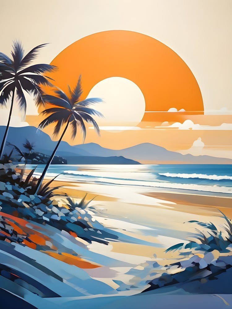 Sunset At The Beach 39