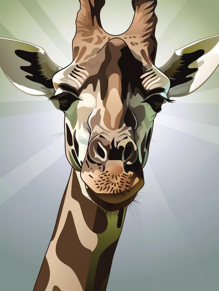Giraffe Head 2