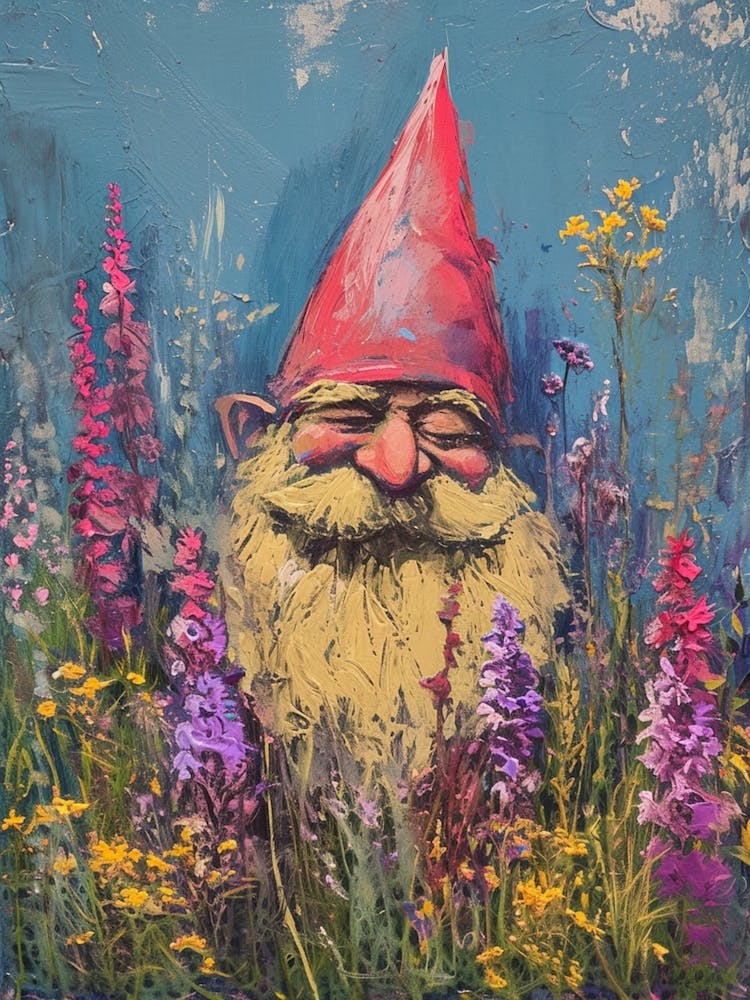 Kitsch Gnomes In The Garden 3
