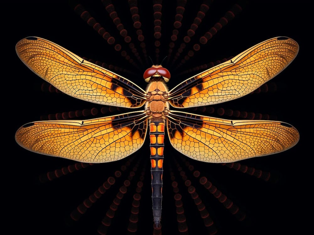 Dragonfly Halloween Pennat Celithemis 6
