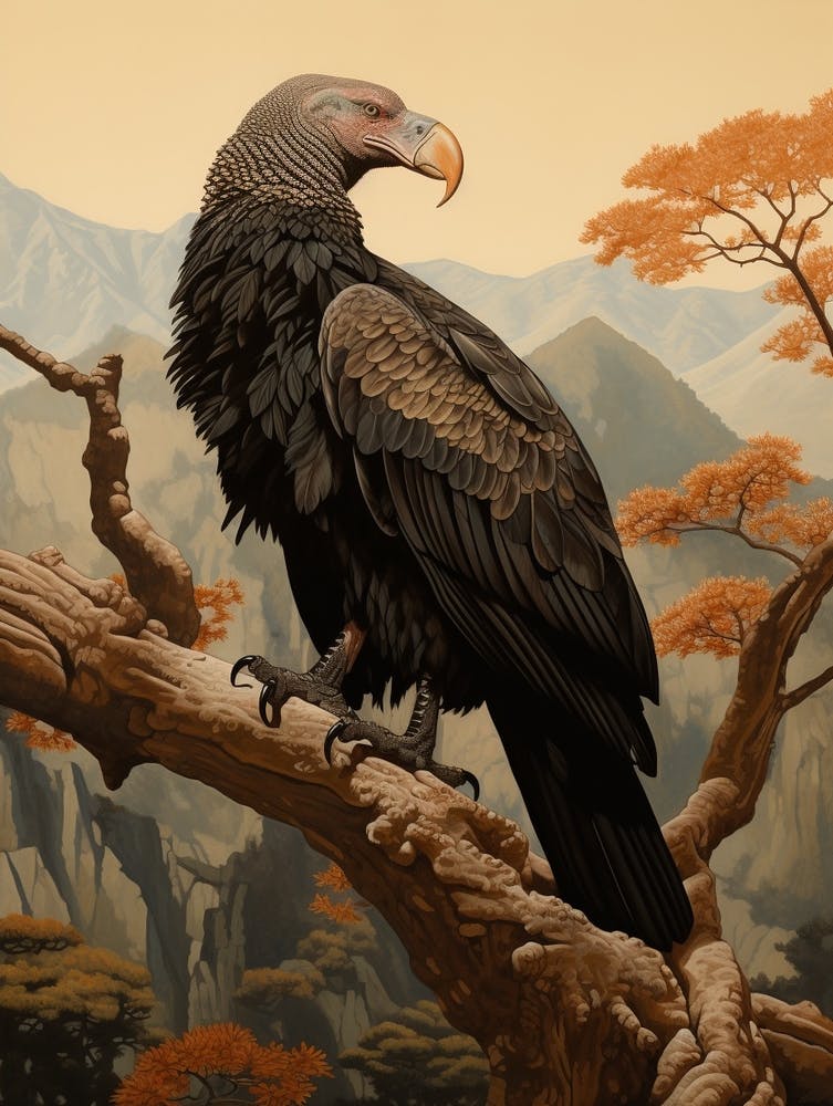 Dark And Moody Botanical California Condor 2