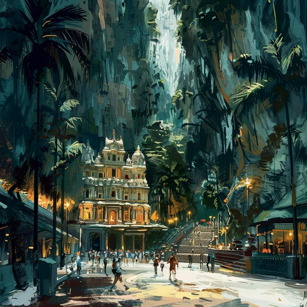 Temple In The Jungle