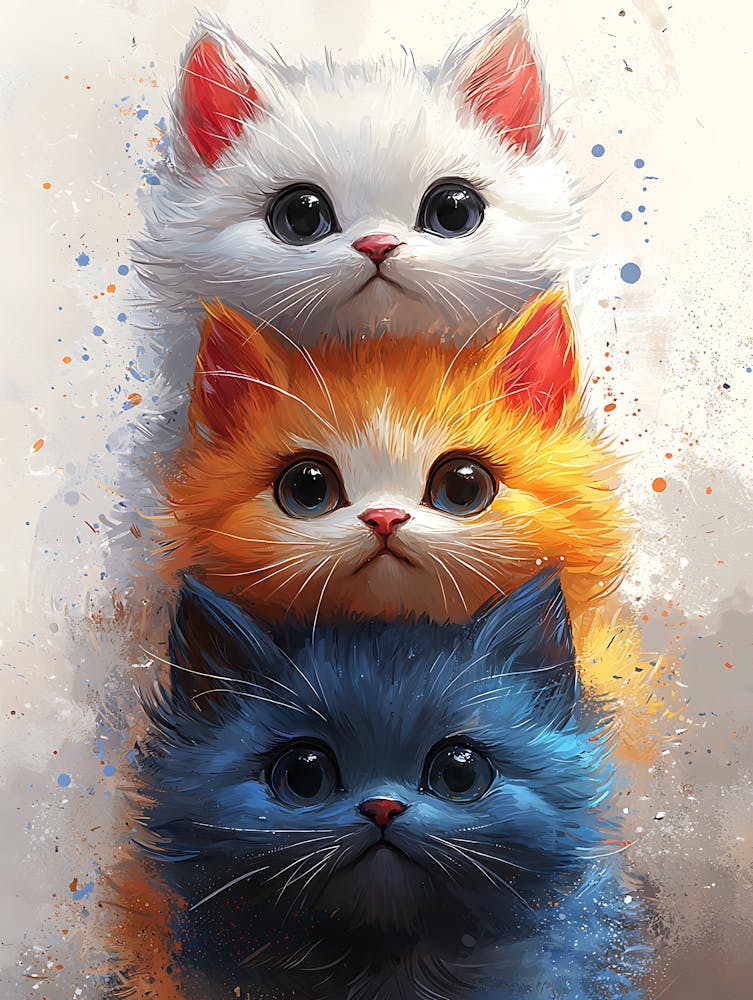 Three Kittens 1