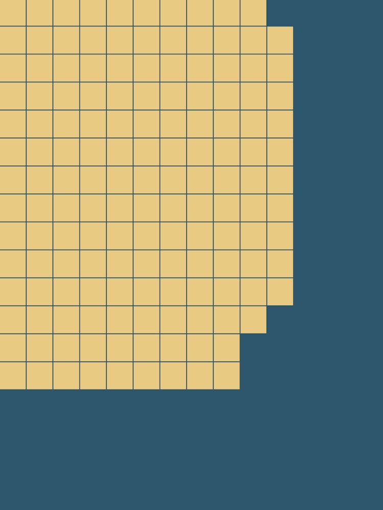 Abstract Squares Autumn Decor