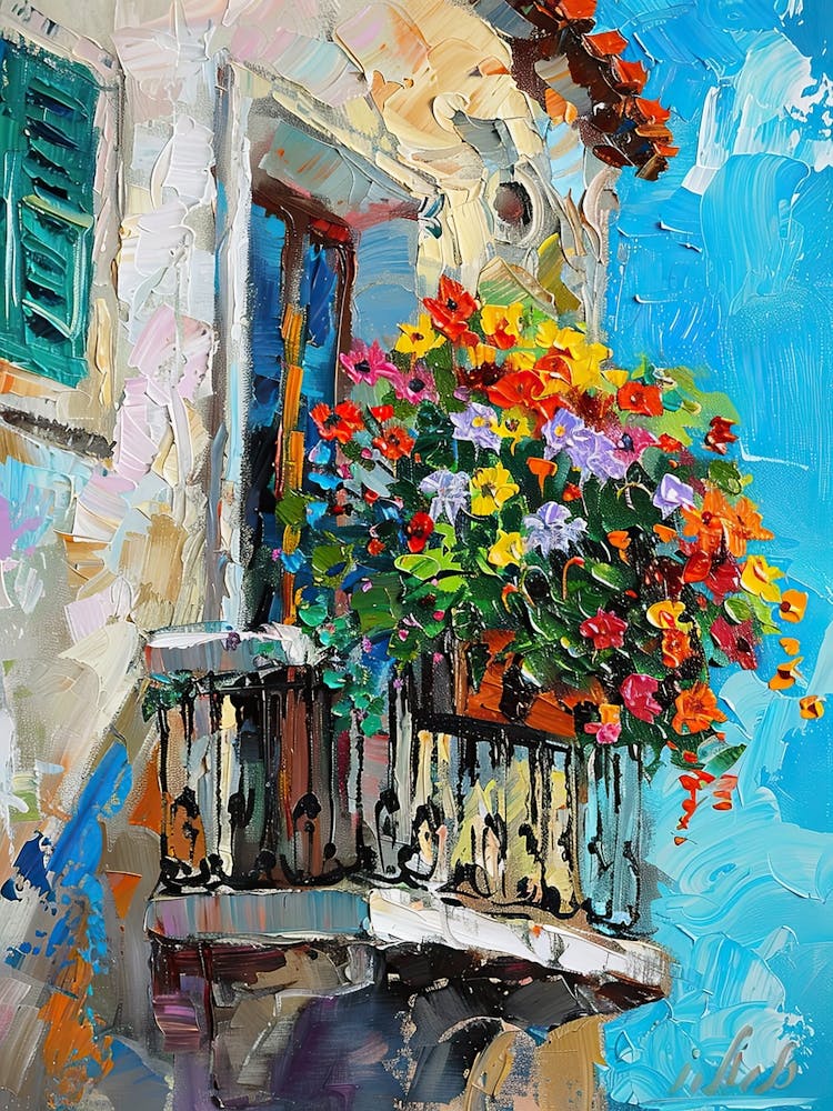 Balcony Painting In Split 1