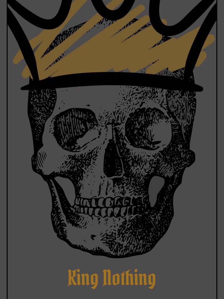 Skull with Crown