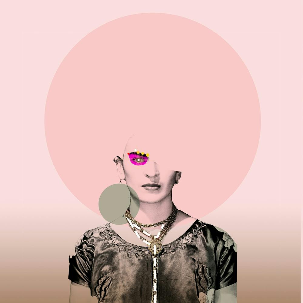 Frida Kahlo Pop Portrait Minimal