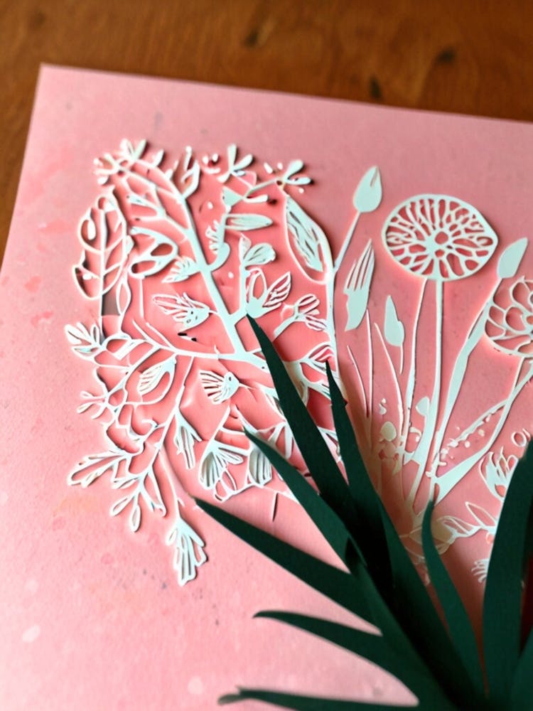 Cut Paper Flower