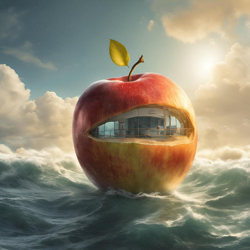 Apple In The Sea