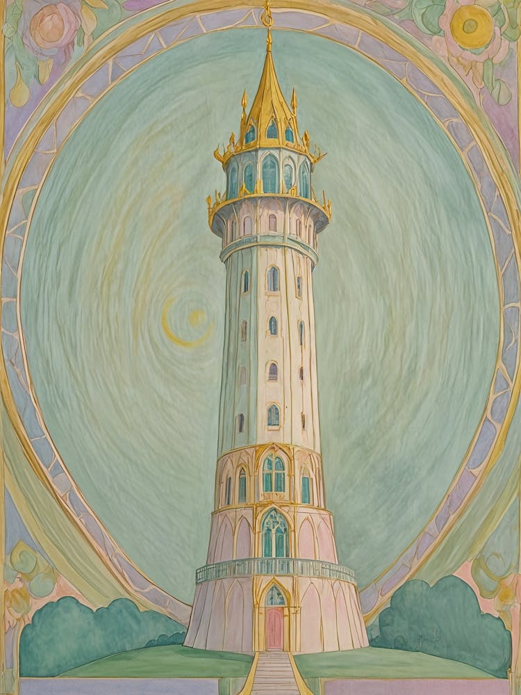 Pastel Fantasy Tower