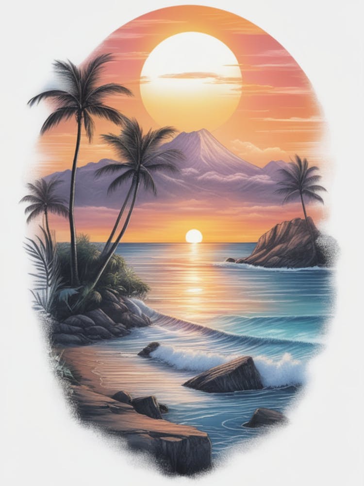 Sunset At The Beach 12