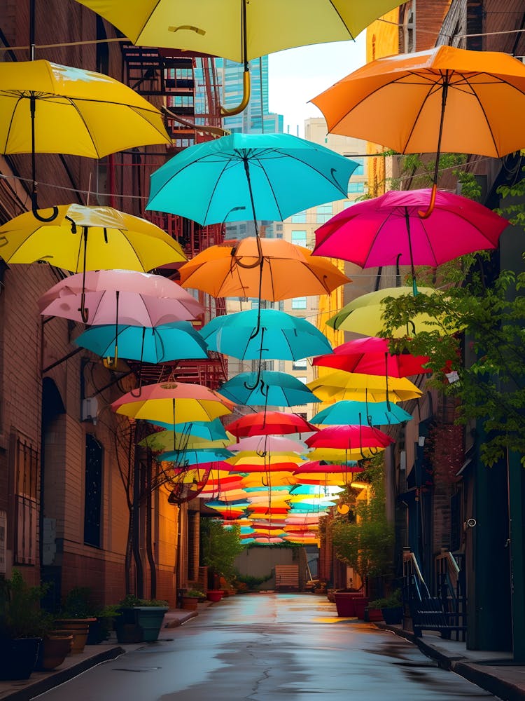 Colorful Umbrellas