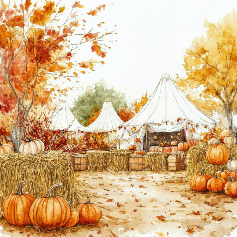 Colorful Watercolor Autumn Fall 5
