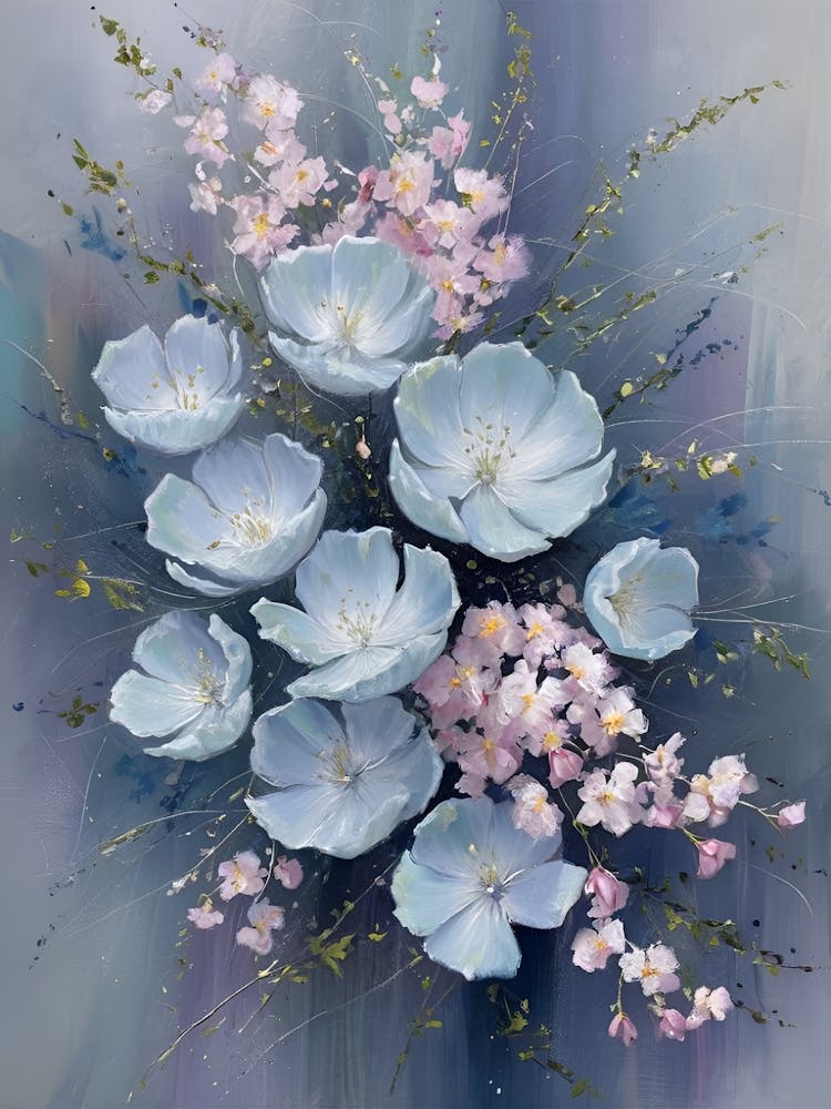 Blue Flowers 7