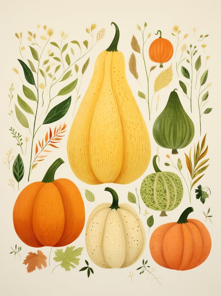 Cute Pumpkin Illustration 4