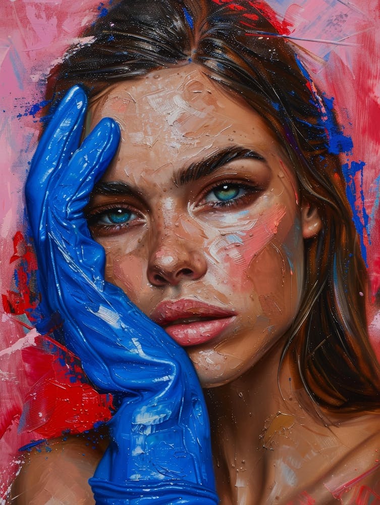 Blue Gloves