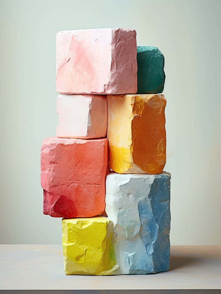 Stacked Blocks, Stones Art 3