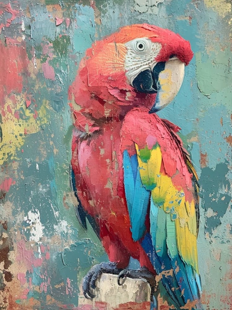 Parrot Brushstrokes 1