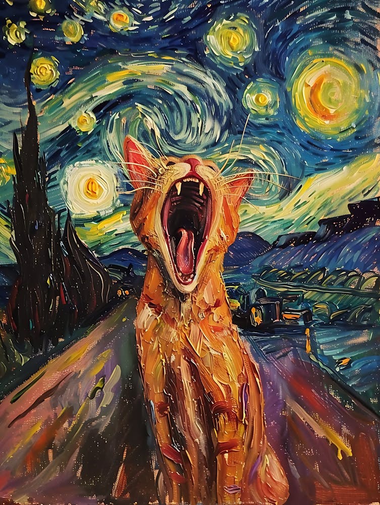 Fantastic Cat Screaming 22