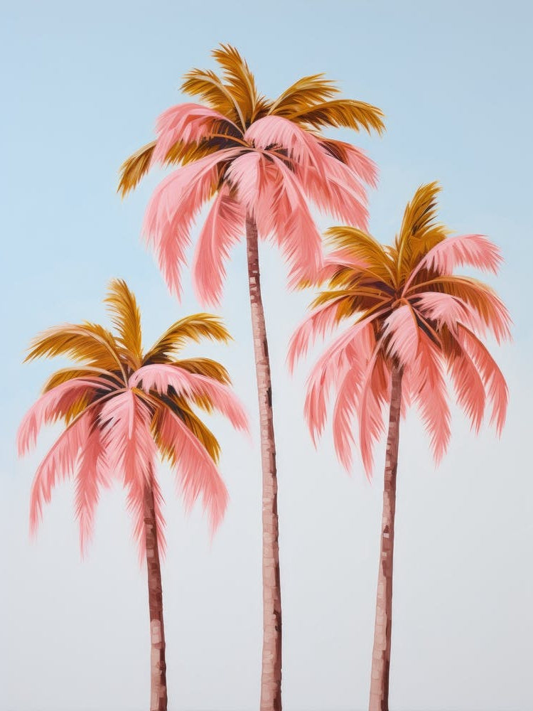 Pink Palm Trees