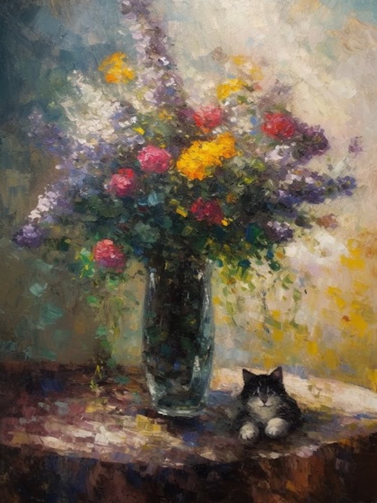 Statice With A Cat 4