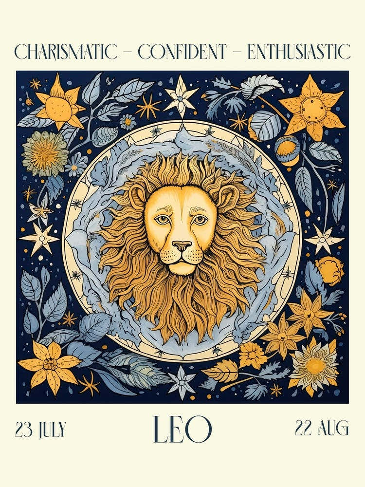 Leo William Morris Zodiac Astral Sign