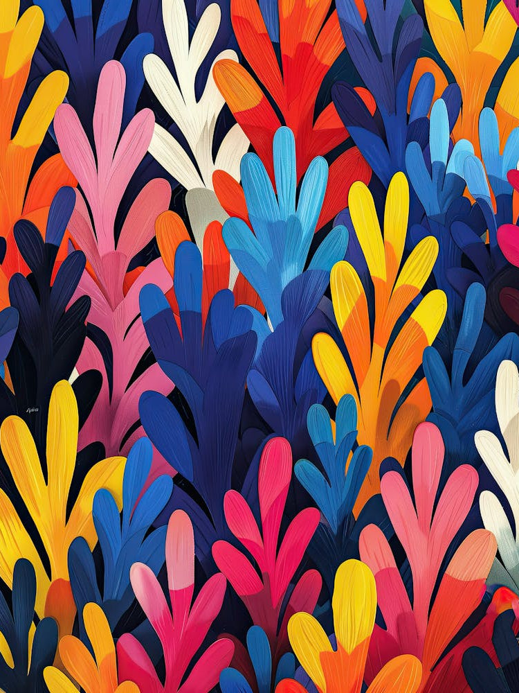 Pulsating Universe Matisse Style