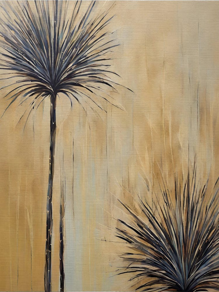 Australian yellow native grasstrees flowers