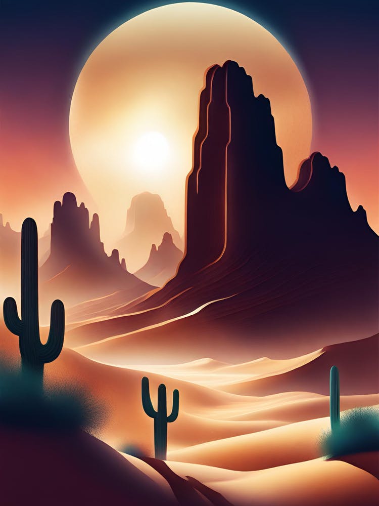 Paysage du Désert 2