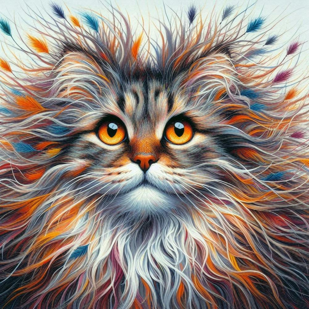 Fluffy Cat
