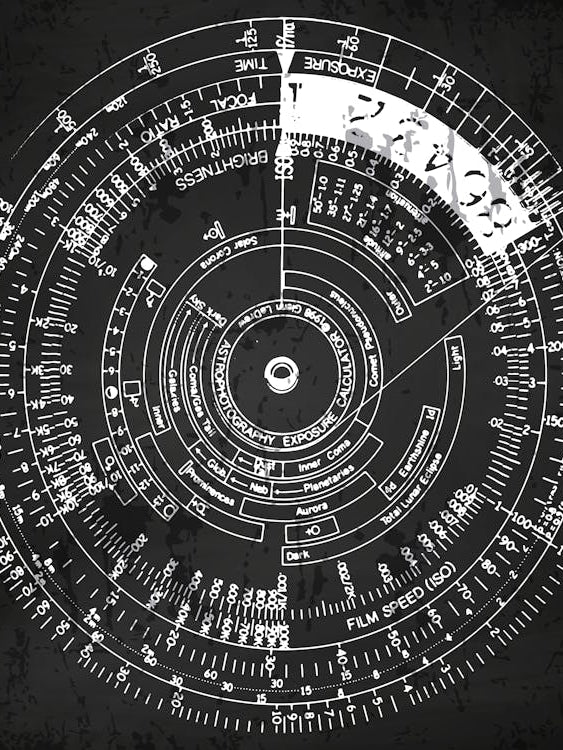 Clock On A Blackboard - Star map blackboard, Zodiac map