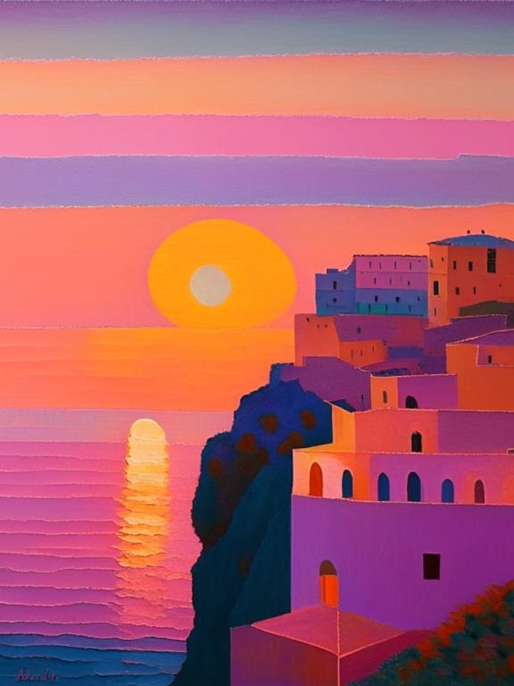 Amalfi Coast Sunset 7