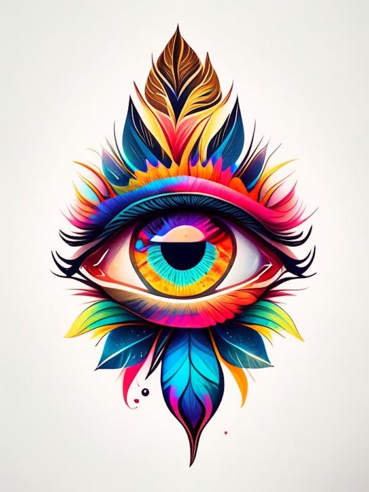 Consciousness, Symbol, Third Eye Tattoo 1