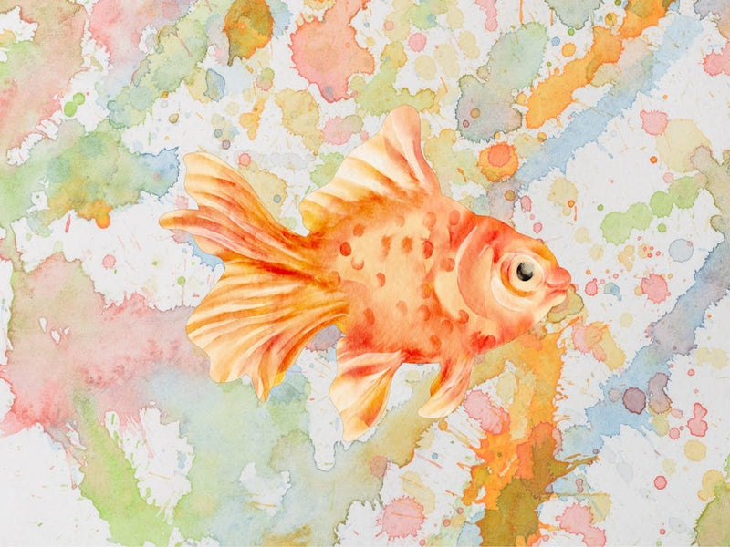 watercolor fish