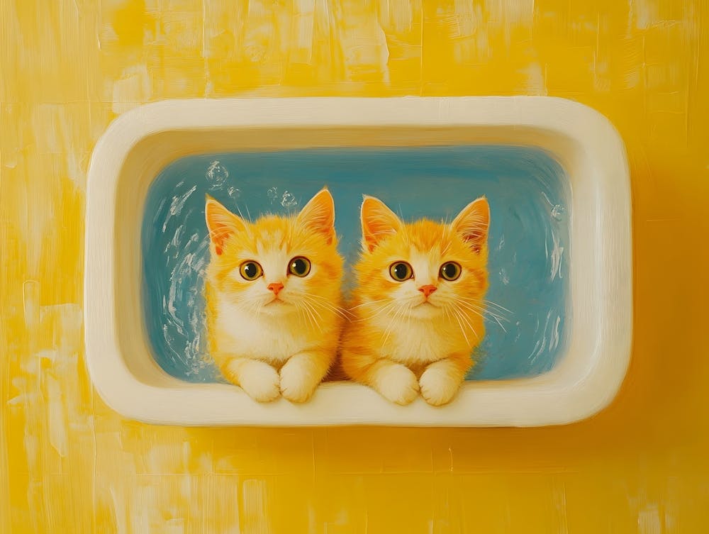 Bathroom Cats 8