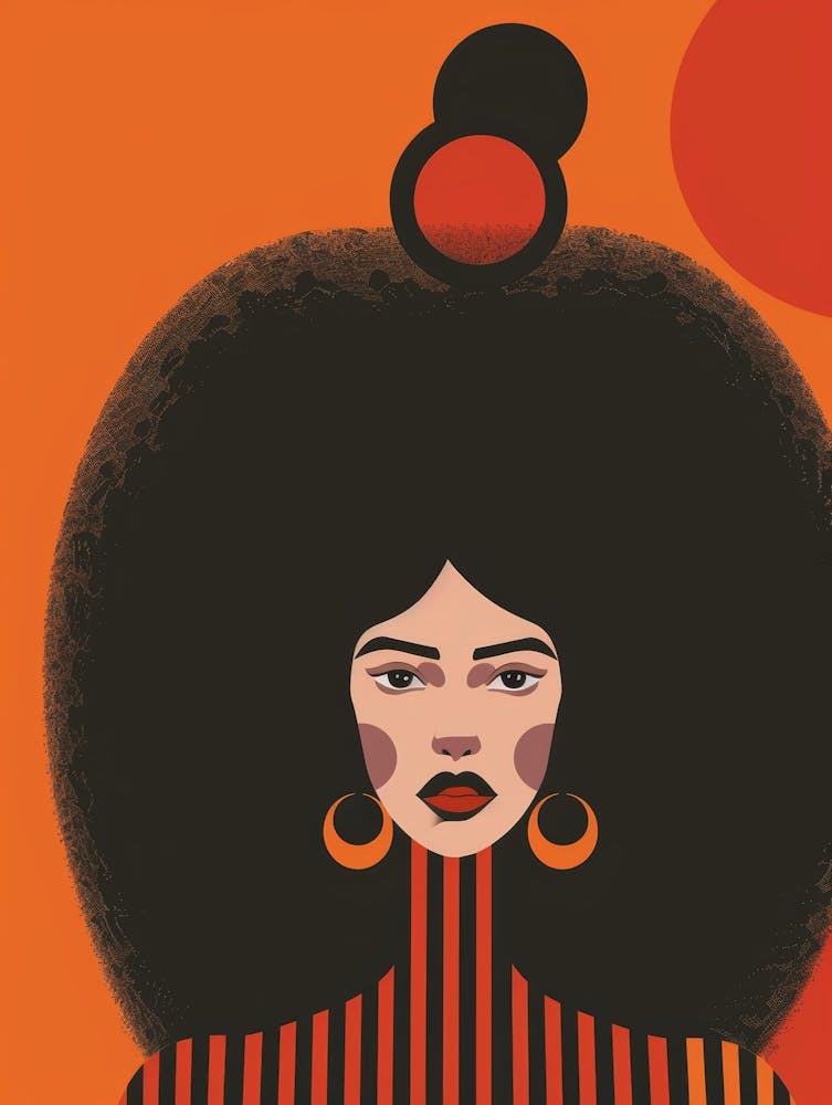 Afro Mädchen 47