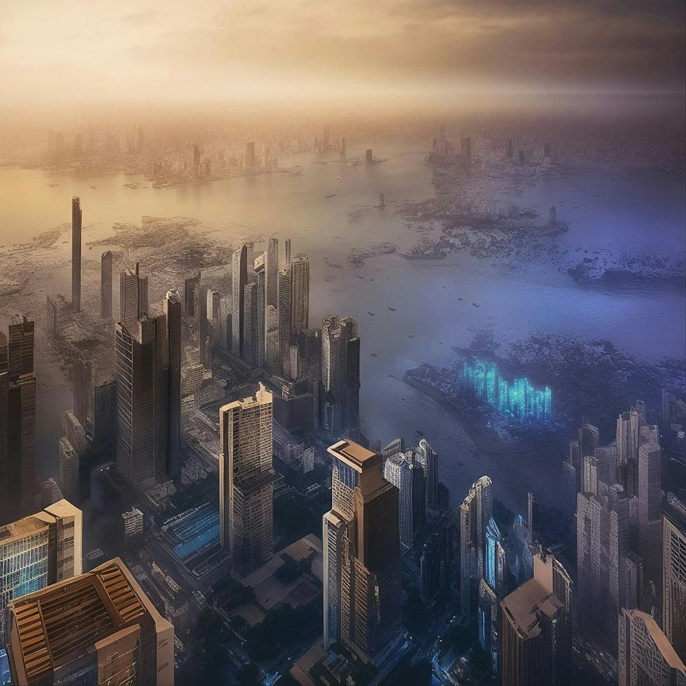 Futuristic Cityscape 1