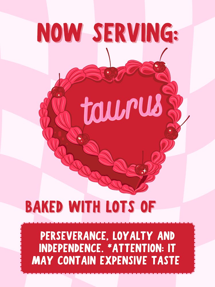 Taurus Cake Zodiac