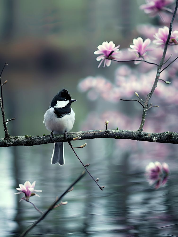 Bird On A Branch 1