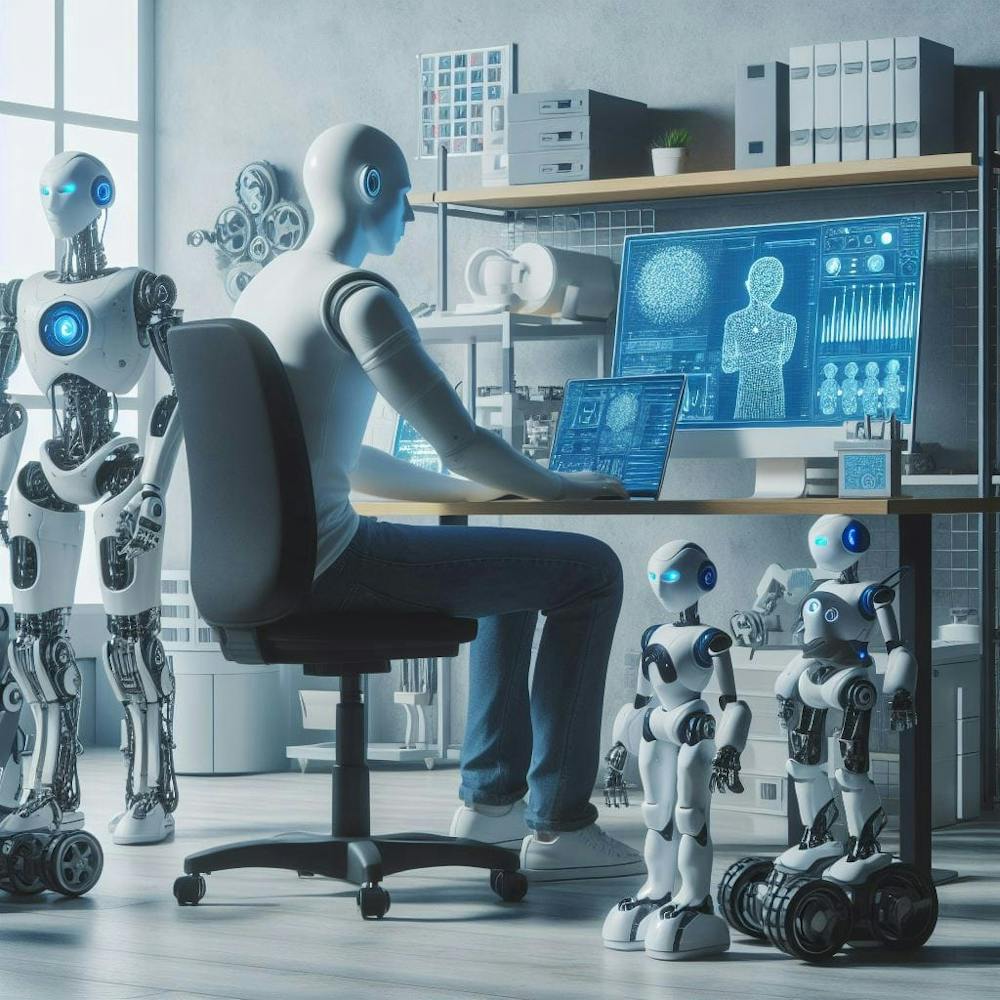 Robots In The Office