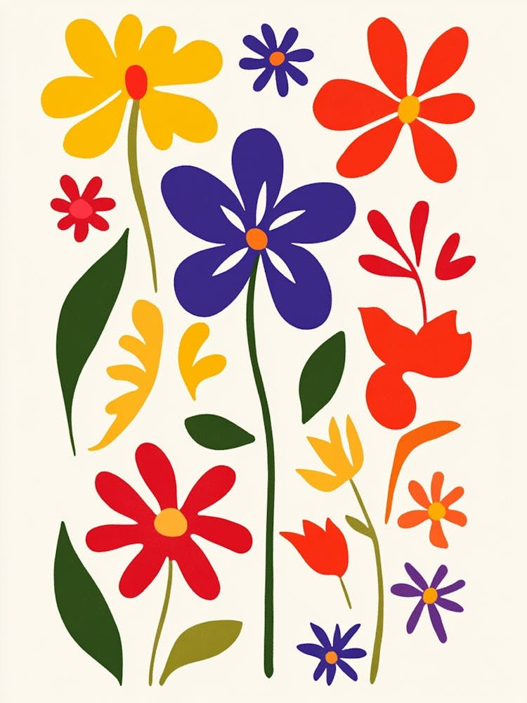 Watercolor Flowers 1