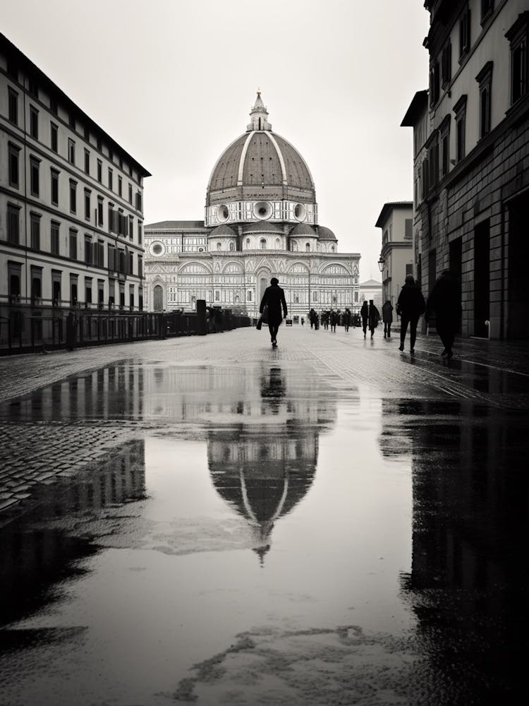 Florence Italy Black And White Analogue Photography 1