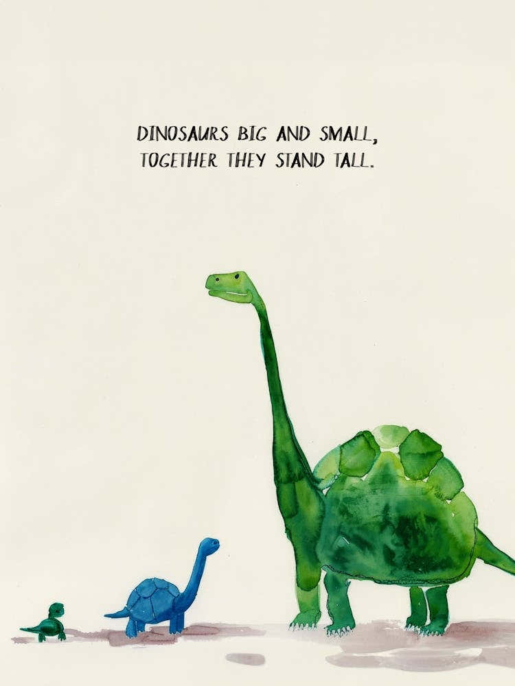 Dinosaurs big and small