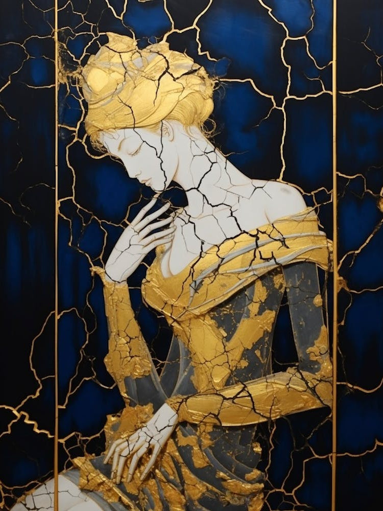 Kintsugi Golden Repair Japanese Style 8